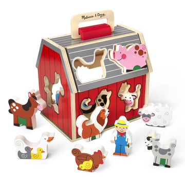 Melissa and Doug Take Along Sorting Barn