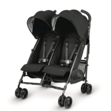 UPPAbaby G-LINK 2 Double Stroller-JAKE(black/carborn)