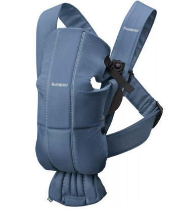 BABYBJORN Baby Carrier Mini Cotton - Vintage Indigo
