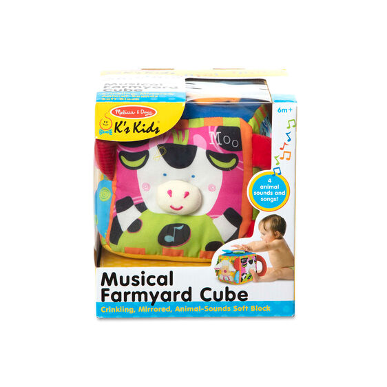 Melissa and Doug Musical Farmyard Cube