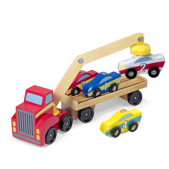 Melissa and Doug Magnetic Car Loader